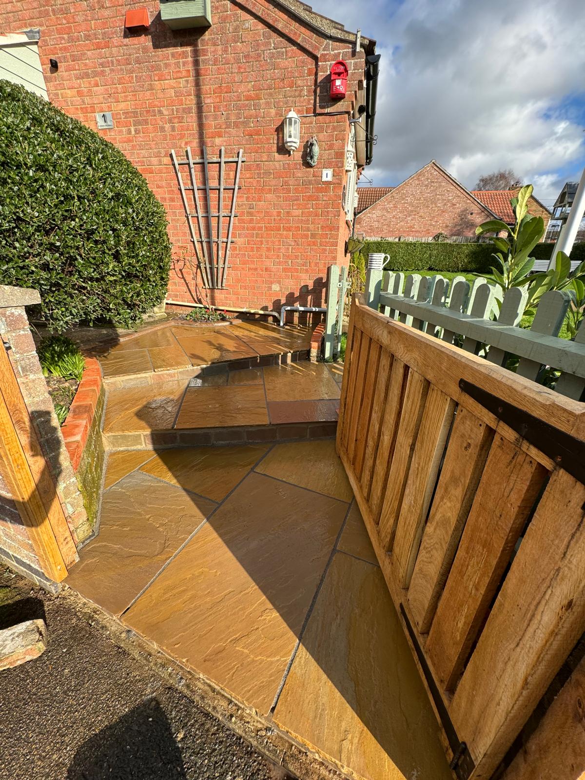 Natural Stone Garden Patio