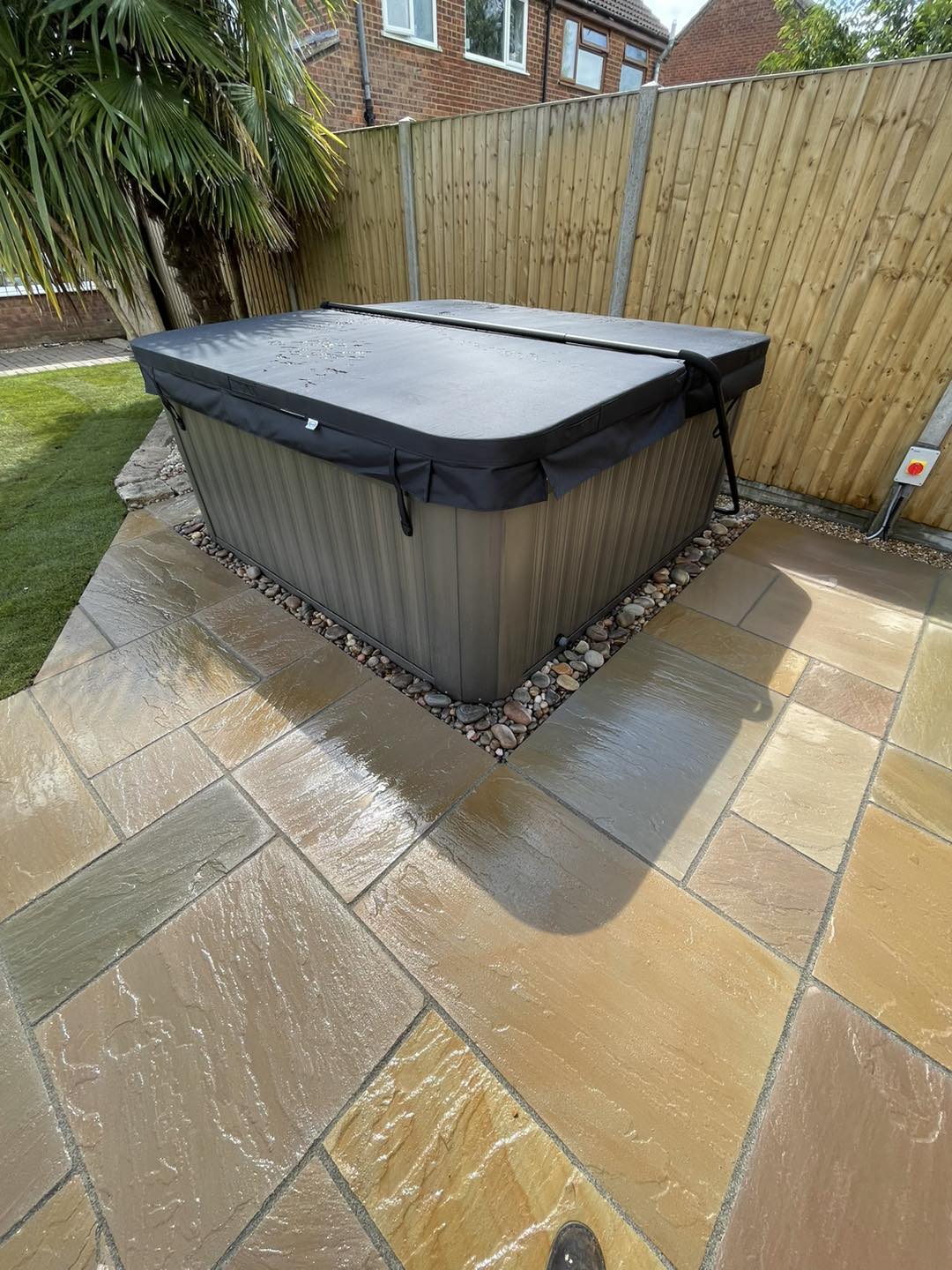 Hot Tub Paving